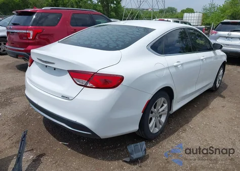 2015 Chrysler 200 Limited из США, поврежденный, VIN 1C3CCCAB1FN559353
